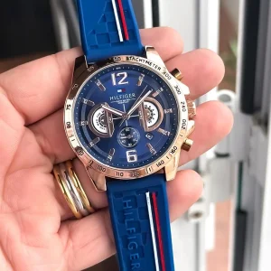 Tommy Decker Watch Rose Blue For Men (SUP2981)