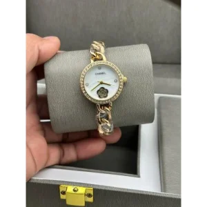 Chanel LD Watch Gold White For Women (SUP3686)