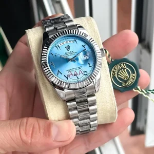 Rolex Arabic Watch Just Day Date For Men (SUP4142)