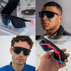 Oakley Sunglasses Black Blue Pink For Men (SUP3596)