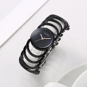 Calvin Klein Watch Bracelet All Black For Women (SUP2897)