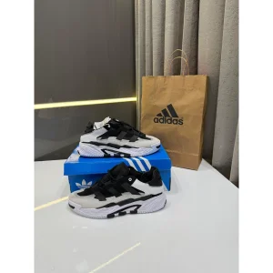 Adidas Niteball Low Top Black White Shoes For Men (LAB181)