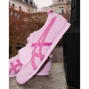 Onitsuka Tiger Patou Mexico 66 Cotton Candy Bright Rose Shoes For Women (LAB183)