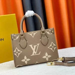 Louis Vuitton Handbag Onthego Pm With coin & Belt Og Box For Women (LAB207)