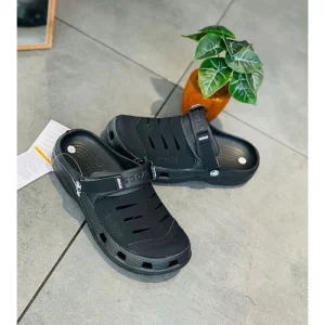 Crocs Yukon Clog Black Shoes For Men (LAB225)