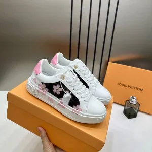 Louis Vuitton X TM Time Out Sneaker White For Women (LAB229)