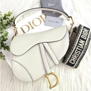 Dior Saddle Bag With Og Box & Dust Bag For Women (LAB306)