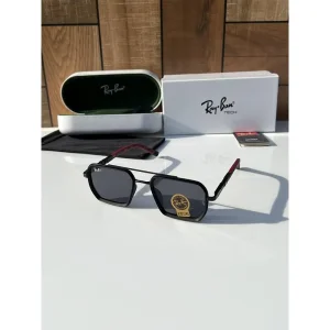 First Copy Rayban Sunglasses Black Red (FT2042)