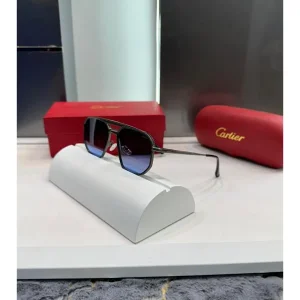 First Copy Cartier Designer Sunglasses Blue Luxury Shade (FT2058)