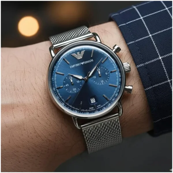 Emporio Armani Aviator Watch