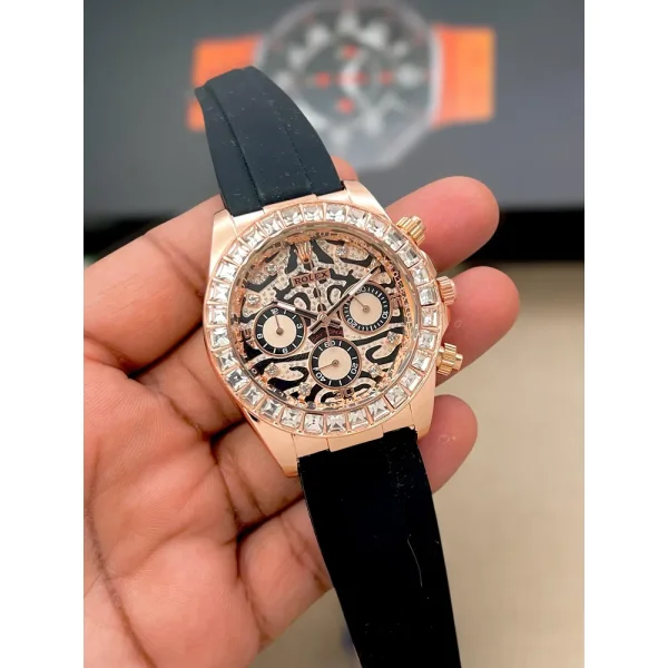 Premium Rolex Daytona Tiger Eye Watch