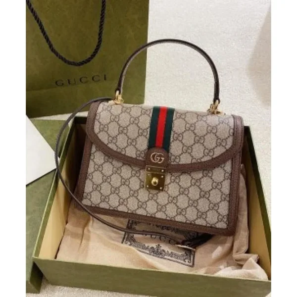 Gucci Ophidia GG Handle Bag