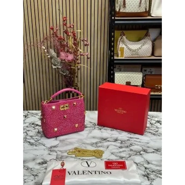 Valentino Rhinestone Handbag
