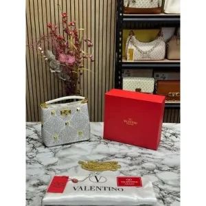 Valentino Rhinestone Handbag