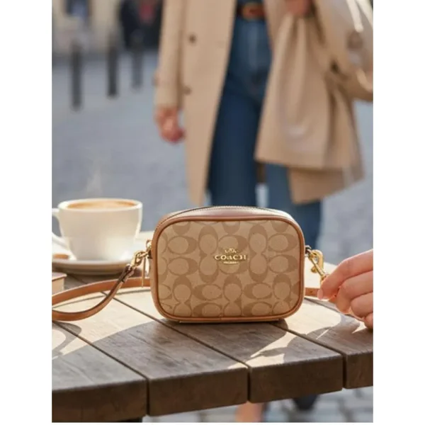 Coach Canvas Shoulder Bag