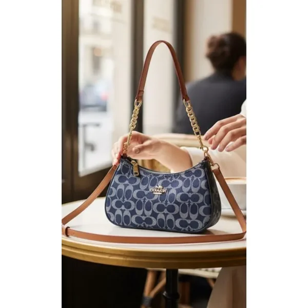 Coach Canvas Shoulder Bag