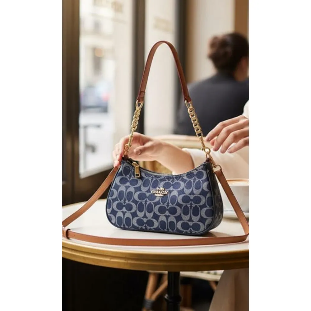 54 Coach Canvas Shoulder Bag