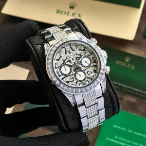 Luxury Rolex Daytona Tiger Eye Watch