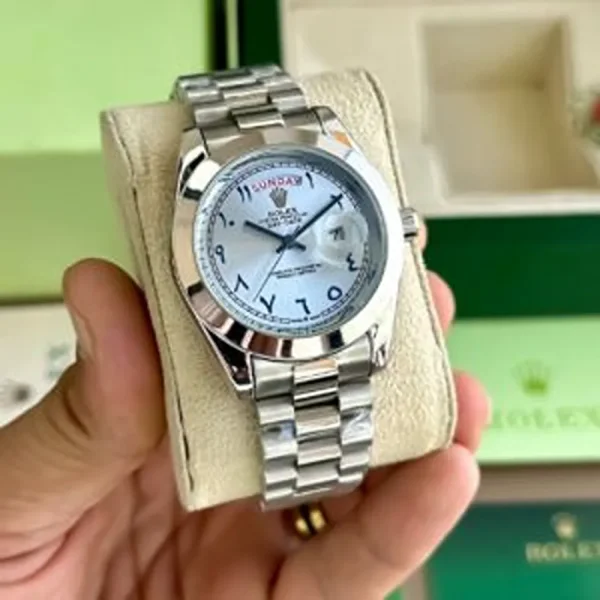 Luxurious Rolex Arabic Dial Watch