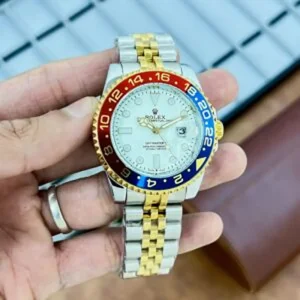 Premium Rolex GMT Dual Tone Watch