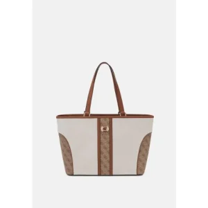 Guess Pearls Canvas Tote Bag