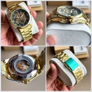 Stylish Rolex Skeleton Watch