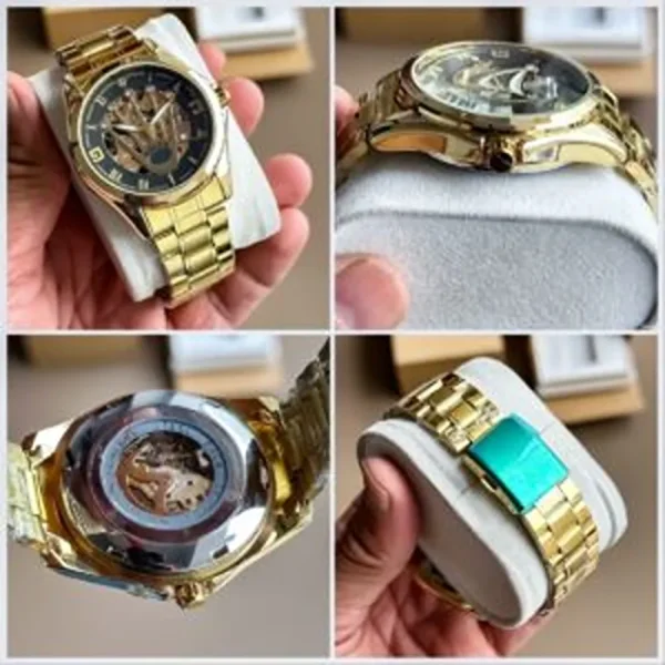 Stylish Rolex Skeleton Watch