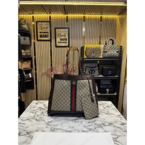 Gucci Canvas Tote Bag