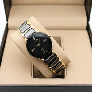 Luxury Rado Jubli Watch Black Gold For Women (SUP6064)