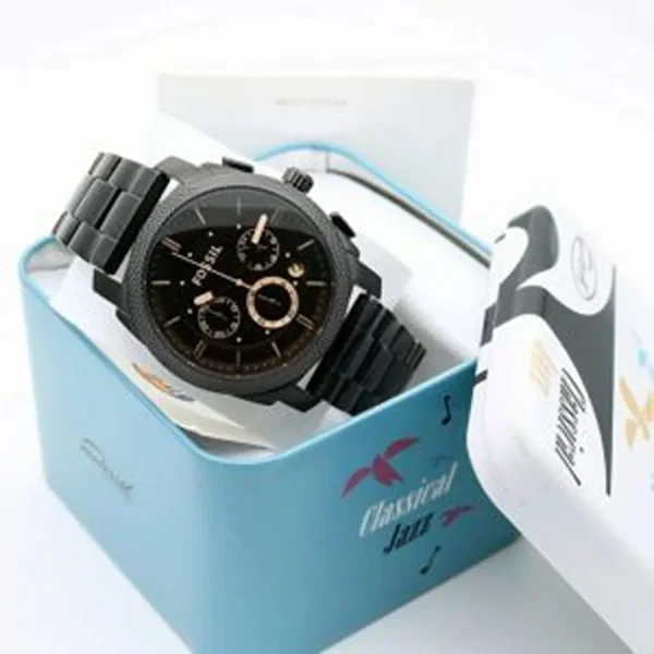 Trendy Fossil Machine Chronograph Watch