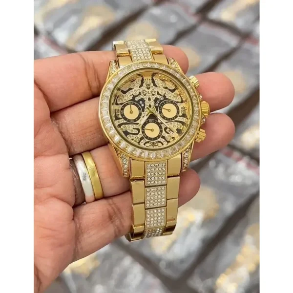 Luxury Rolex Oyster Tiger Eye Watch