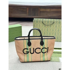 Gucci Canvas Tote Bag