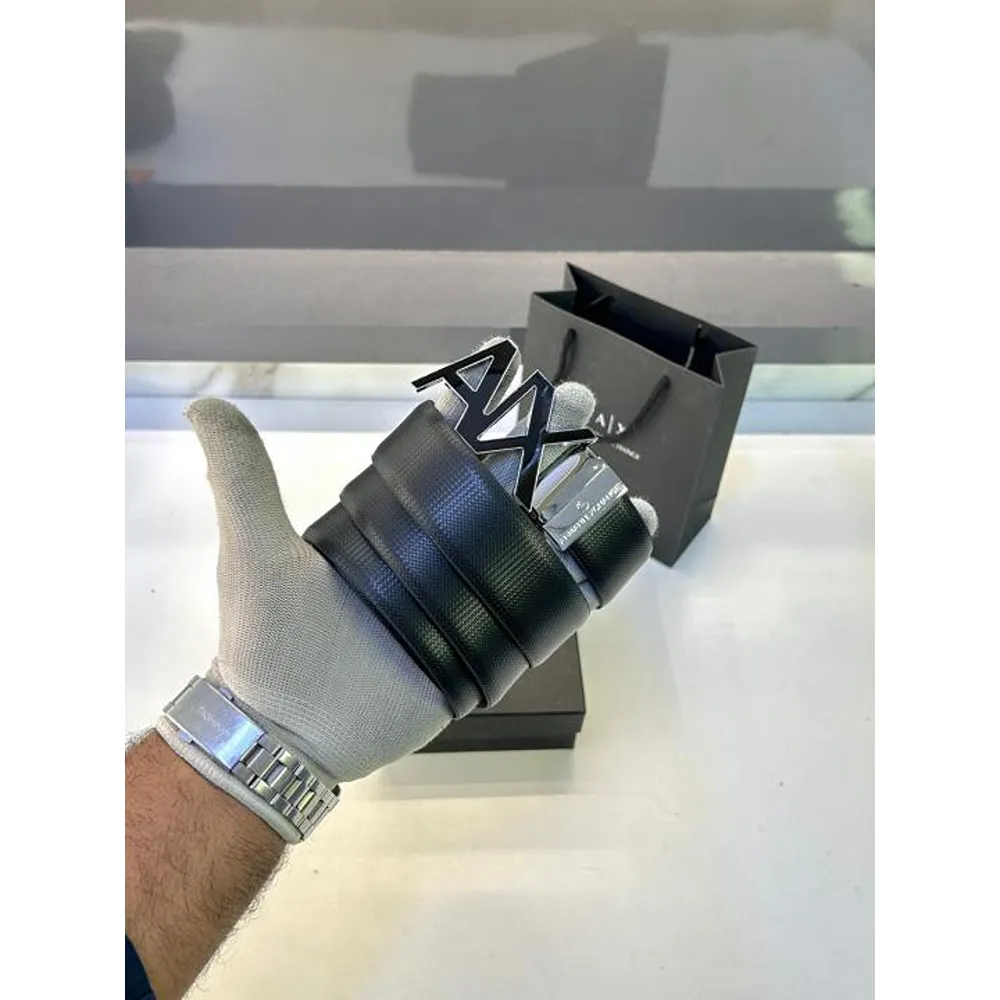 75 Armani Exchange Glossy Belt